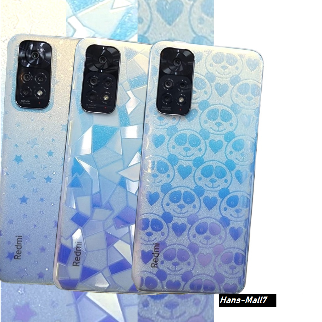 Hans- Hydro Skin 3D Bears-Aurora-Panda Baby Kawaii Cute-STAR Simetris OPPO RENO 4/RENO4 F/RENO 3/Ren