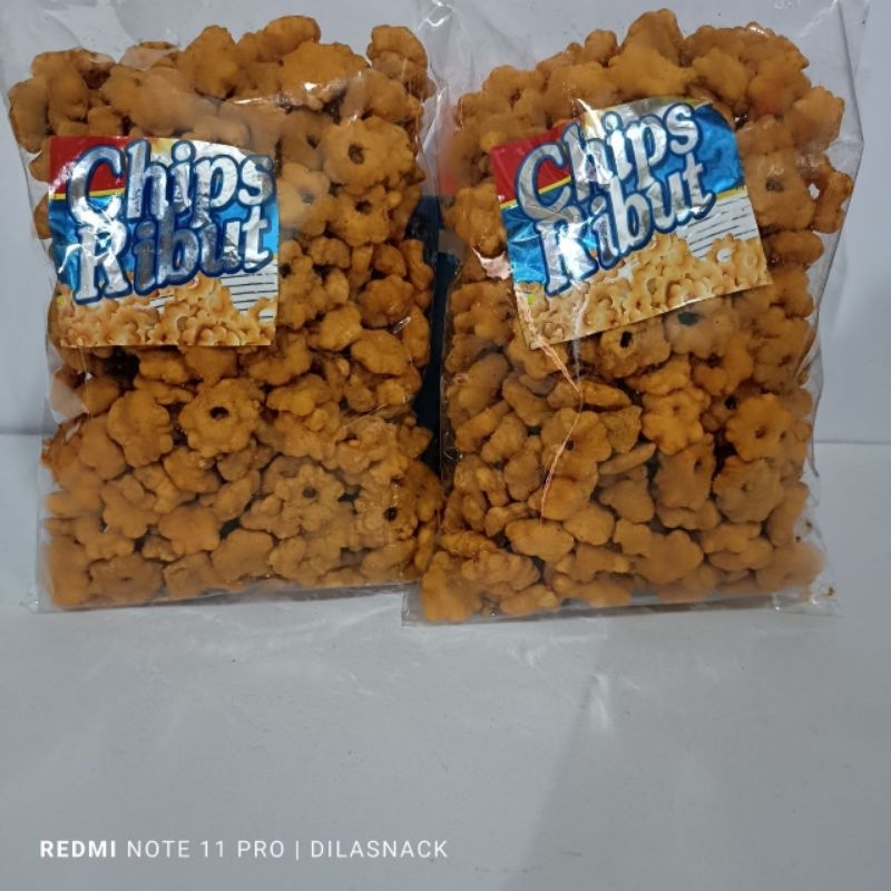 

Snack ributchips 250gram × 2 snack jadul lebaran