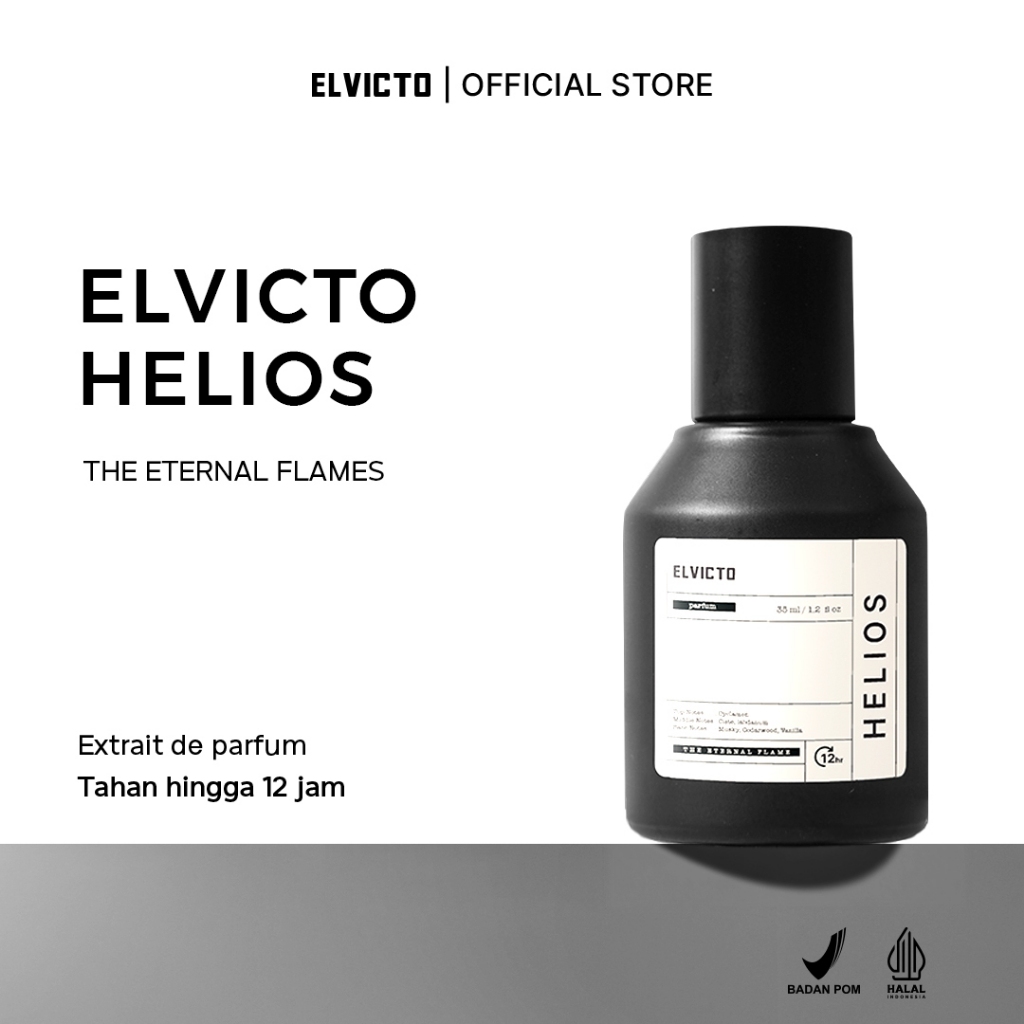 ELVICTO HELIOS EXTRAIT DE PARFUM 35ml | Extrait de Parfum Minyak Wangi Tahan Lama Parfum Unisex Parf