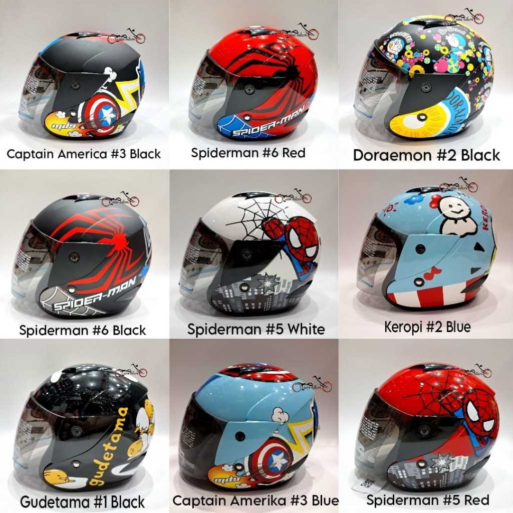 HELM ANAK SNI MDS - HELM HALF FACE ANAK