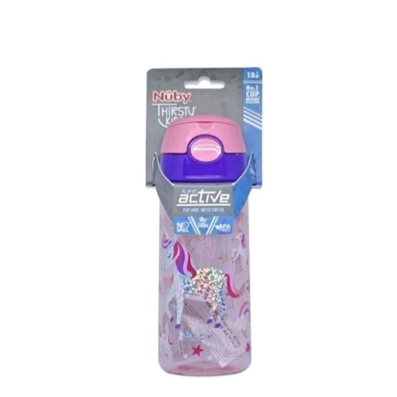 Nuby Active Thirsty Kids Botol Minum