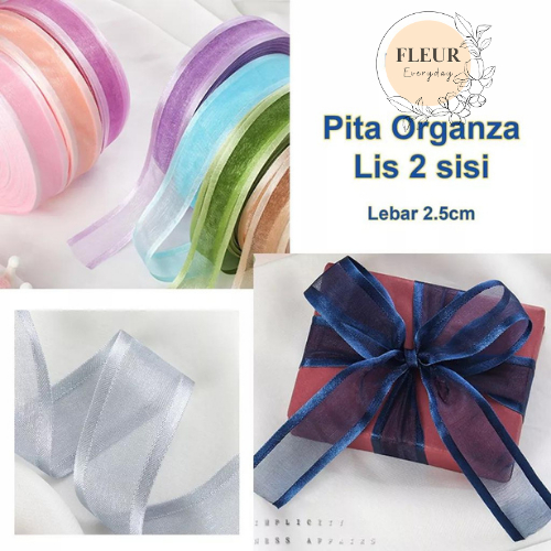 

PITA ORGANZA LIS DUA SISI PITA KADO PITA BUKET PITA BUNGA