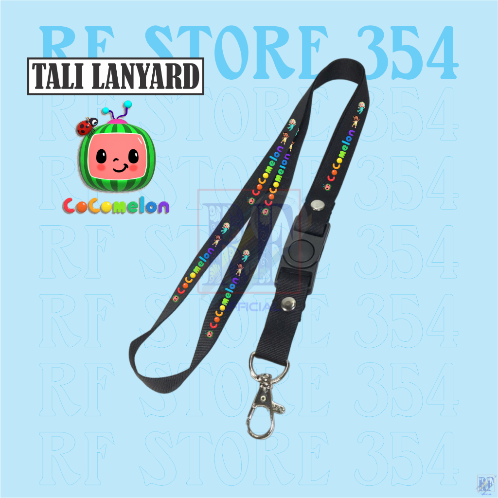 

TALI LANYARD COCOMELON | KARTUN ANAK - TALI ID CARD GANTUNGAN KUNCI GANTUNGAN FLASHDISK GANTUNGAN NAMETAG TALI LANYARD BEST SELLER COD