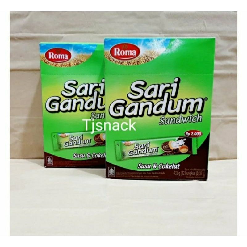 

Roma Sari Gandum Coklat Box 36g@12pcs