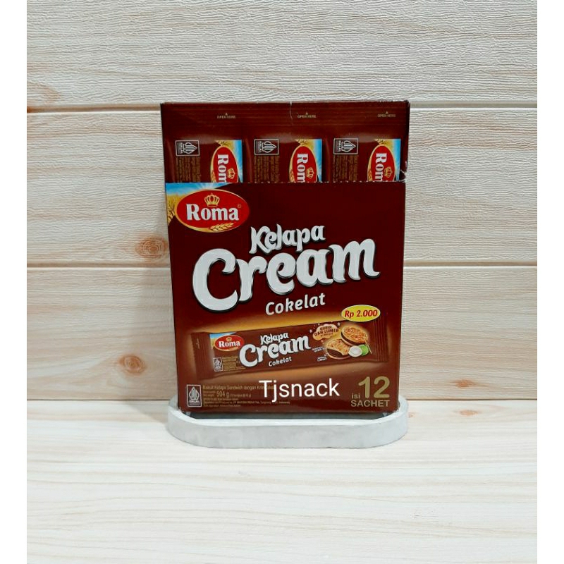 

Roma Kelapa Cream Cokelat Box 42g@12pcs