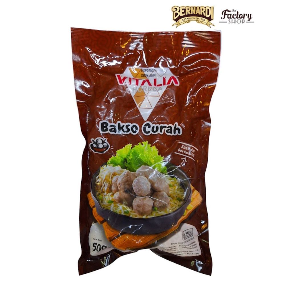 

Vitalia Horeca Pack Bakso Curah 500g