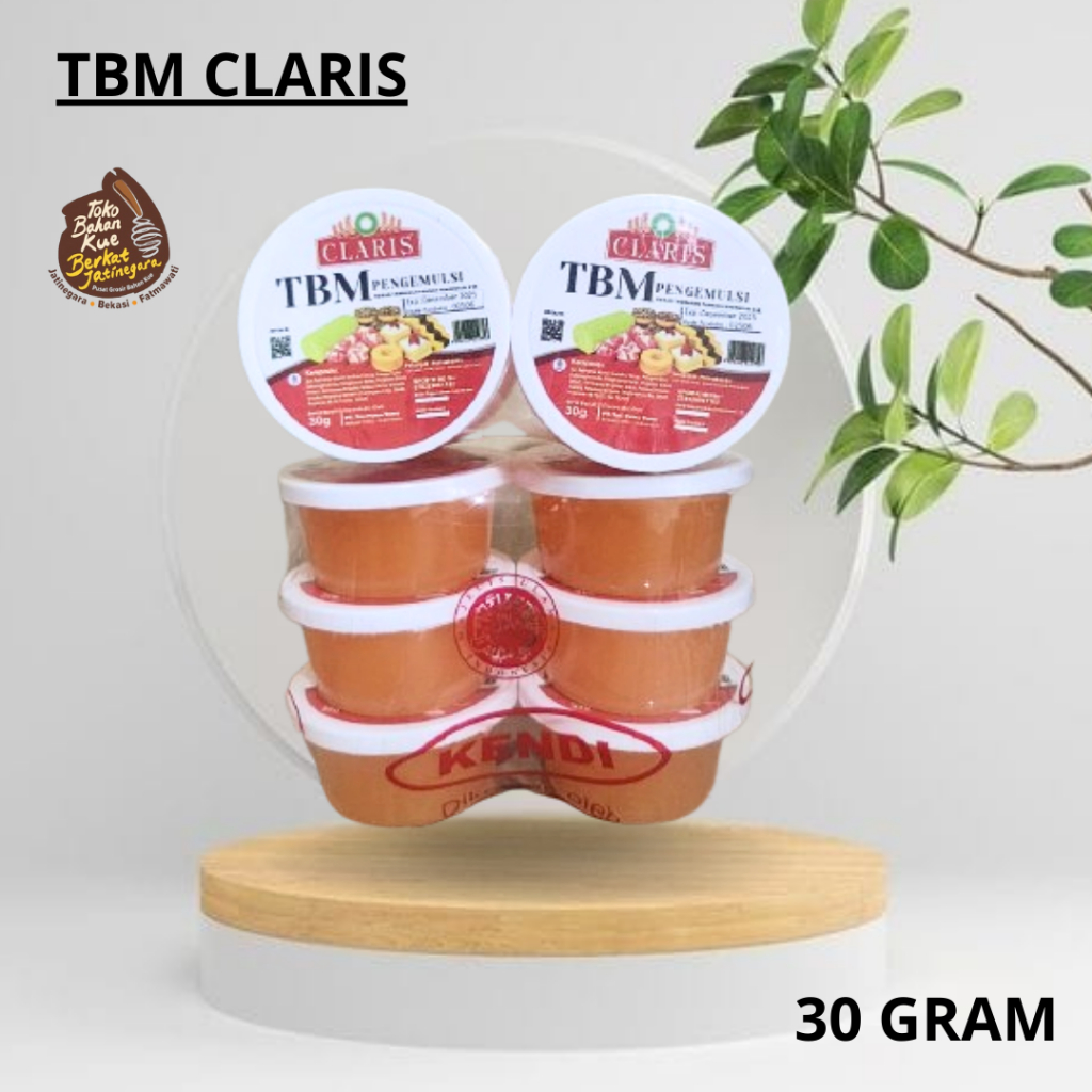 

TBM CLARIS 30 GR / BAHAN KUE TBM / PCS