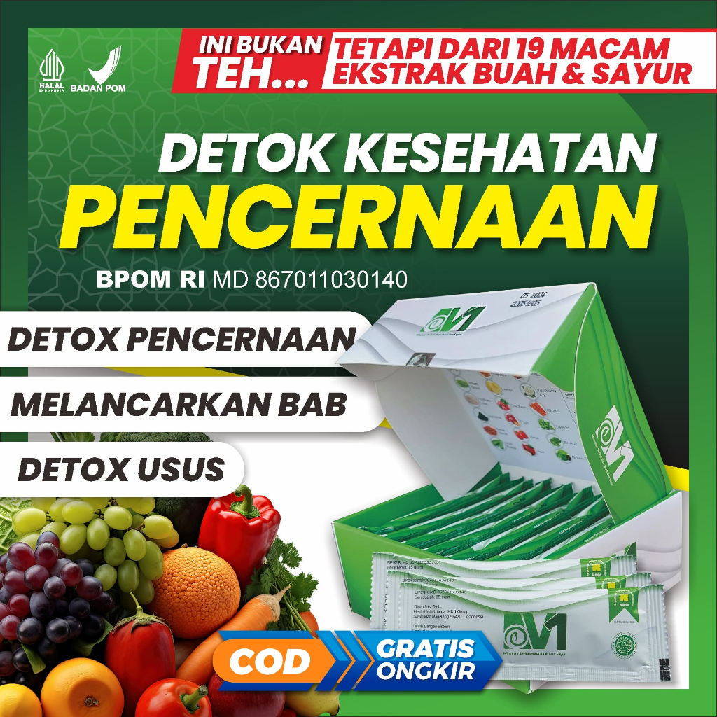 Detox Usus Kotor | Cuci Usus Kotor | Herbal Pembersih Usus Kotor | Detox Pembersih Usus