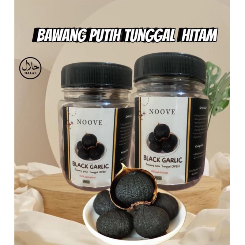 

(PREMIUM JUMBO!) Black Garlic | Black Garlic Bawang Hitam Tunggal | Bawang Putih Tunggal