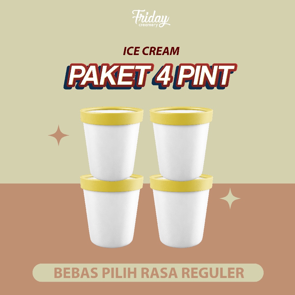 

Paket 4 PINT (@473ml)