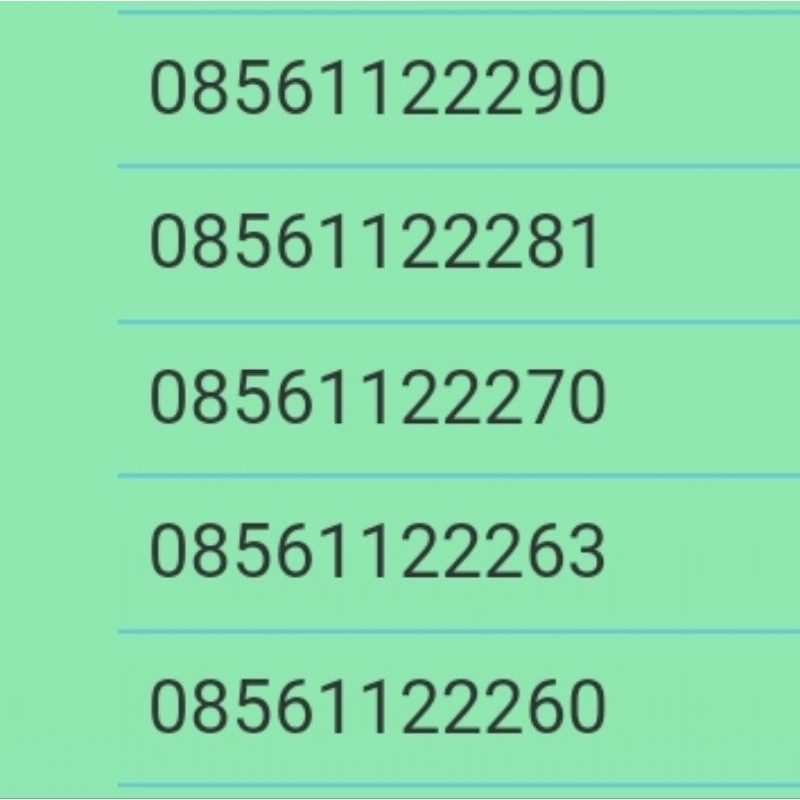 Nomor Cantik Indosat Im3 11 DIGIT Triple nomer perdana prabayar