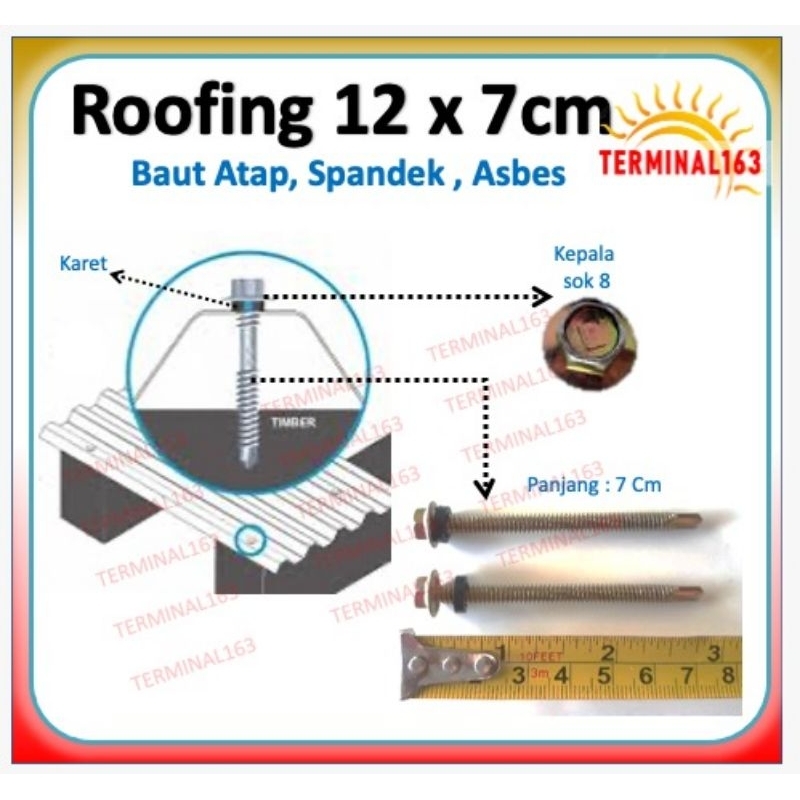 roofing 7cm rufing rumping baja
