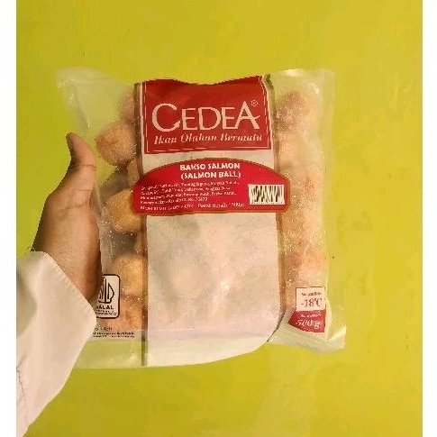 

Cedea salmon ball 500gr[PENGIRIMAN PADANG] | FROZEN FOODS