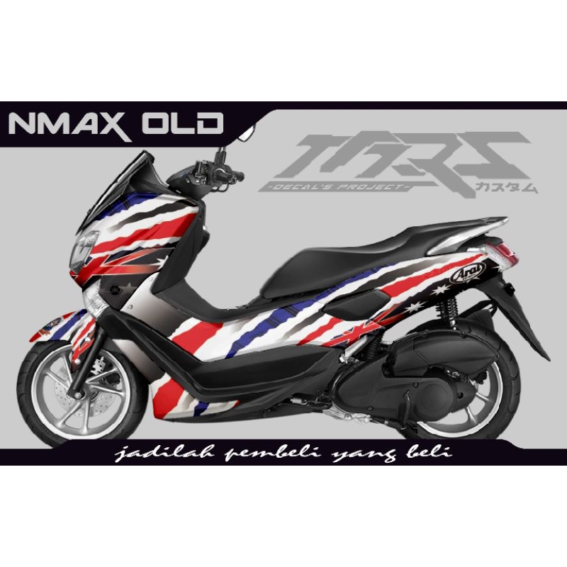 DECAL FULLBODY NMAX OLD/NEW DESAIN ARAI DOOHAN