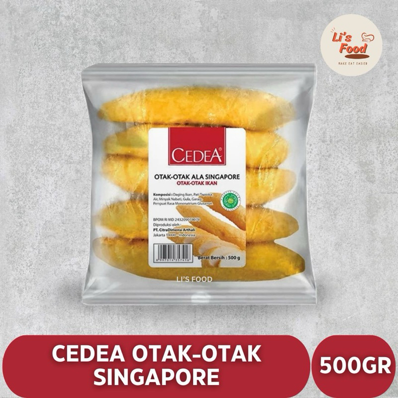 

CEDEA Otak Otak Singapore 500gr | FROZE FOOD