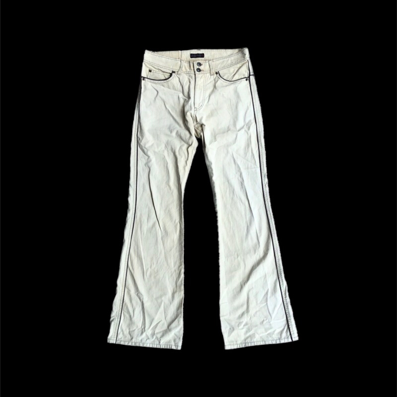 morgan homme flared pants cutbray