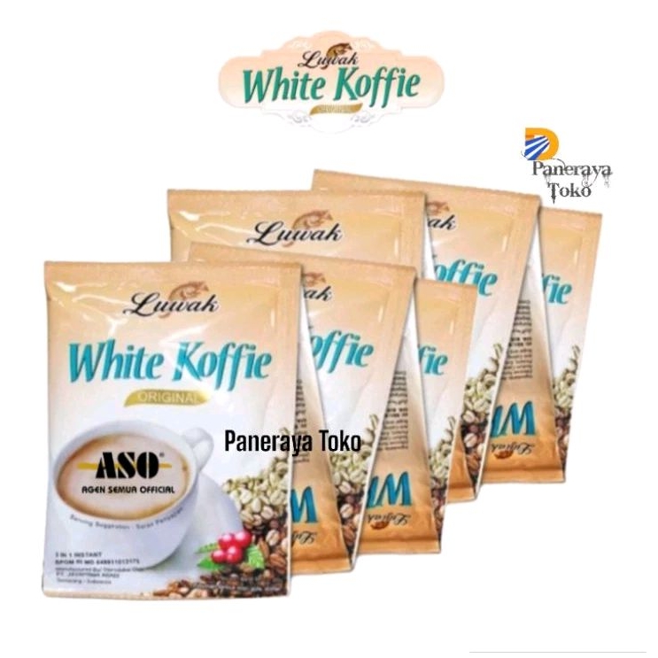 

Luwak White Koffie 1 Renceng Isi 12 Sachet