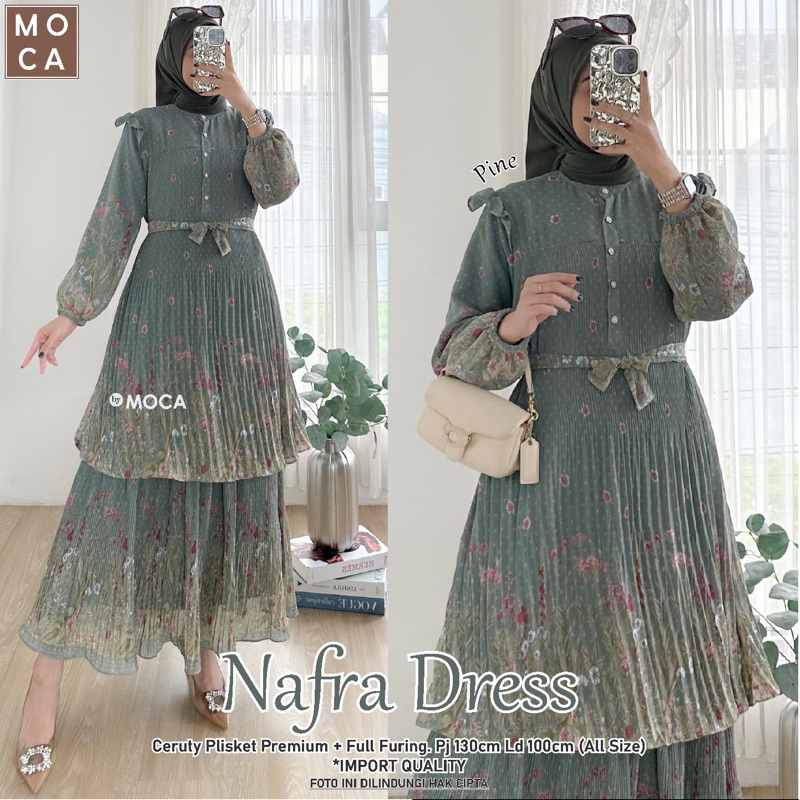 NAFRA SANSI dress by MOCA