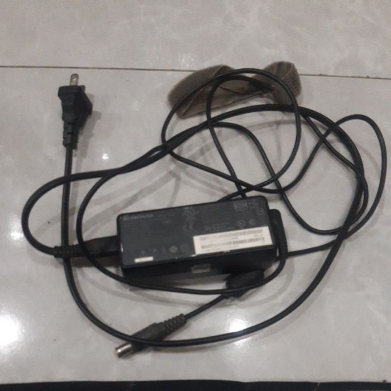charger laptop lenovo x230 original bekas lepasan