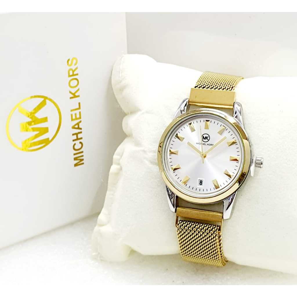 [ Jam MK 0024 ] JAM TANGAN WANITA Michael Kors Rantai Magnet - Jam Tangan Rantai Magnet Michael Kors