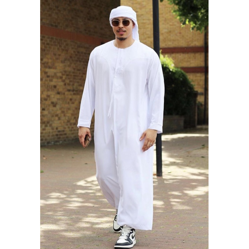 Jubah Gamis Thobe Muslim Pria Big Size by Rawat al safa