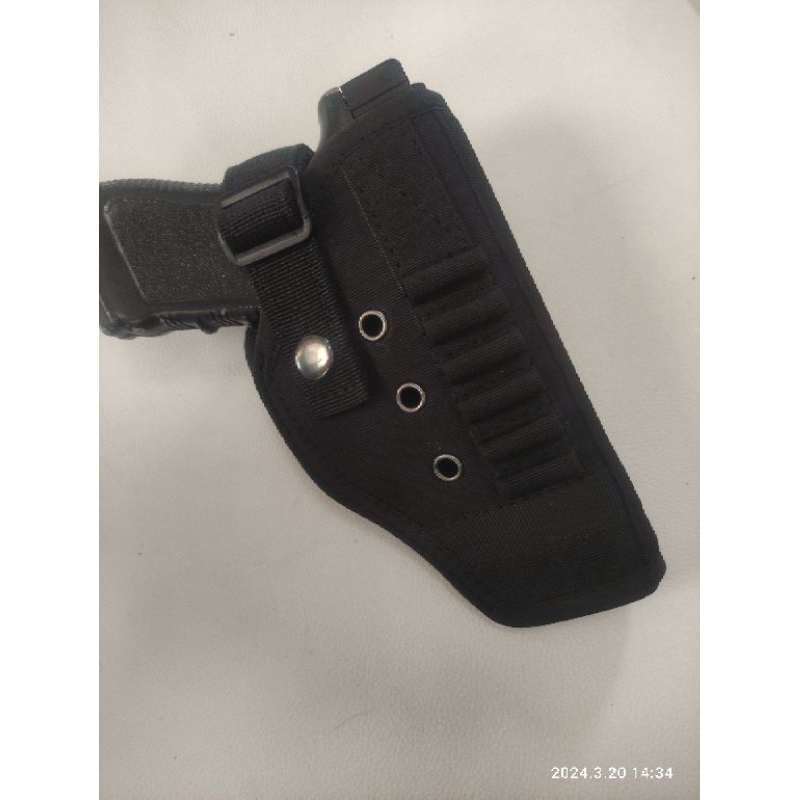 sarung pistol hitam Glock hs FN