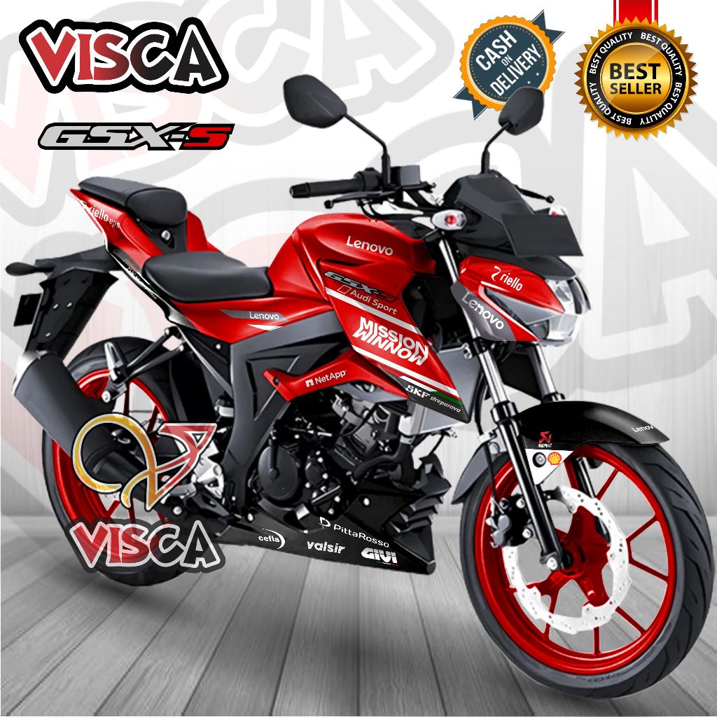 Decal Gsx S150 Full Body Stiker Gsx S150 Full Body Decal Gsx 150S Full Body Striping Gsx S150 Full B