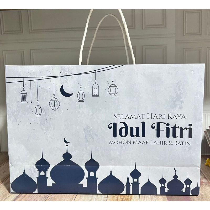 

(satuan) PAPERBAG lebaran | paperbag idul fitri | paperbag hadiah