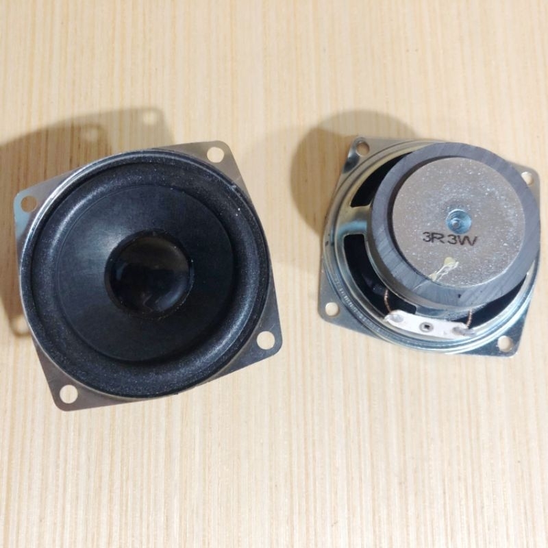 SPEAKER 2,5 INCH 3 OHM 3 WATT FULL BASS RANGE SUARA BASS ROBOT