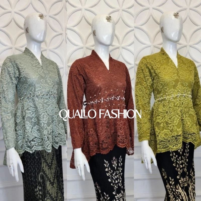 Quallo | Kebaya Gotik Premium | Kebaya Brokat | Kebaya Modern | Kebaya Pesta | Kebaya Kondangan | Ke