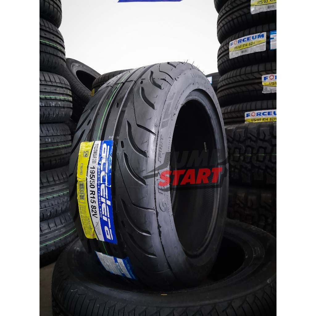 Ban mobil 651 sport semislik ring15 ukuran 195/50 R15 tubeless ban brio agya calya jazz ring 15 195 