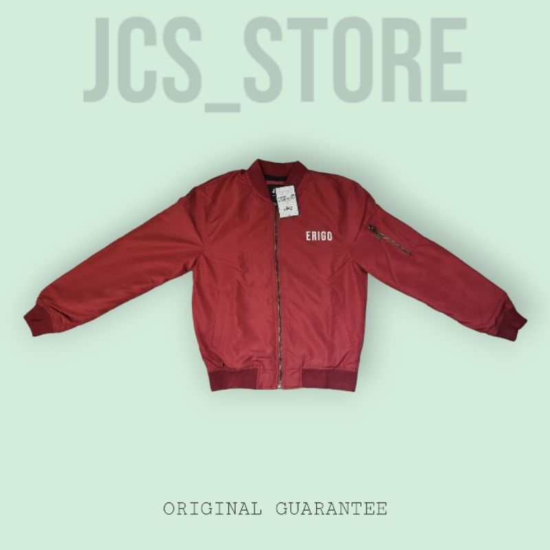 ERIGO BOMBER KOTOBA MAROON