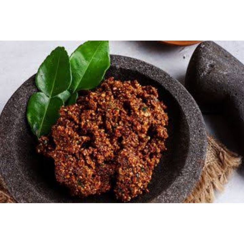 

Sambal Pecel Khas Madiun Tanpa Pengawet dan MSG 500gr