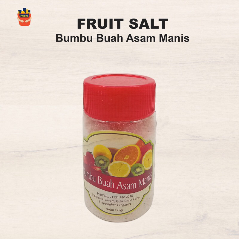 

Fruit Salt Bumbu Buah Asam Manis 125 g - Fruit Salt