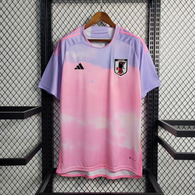 First Now  BAJU BOLA JERSEY JEPANG PINK PURPLE JERSEY BOLA BAJU JERSEY FUTSAL