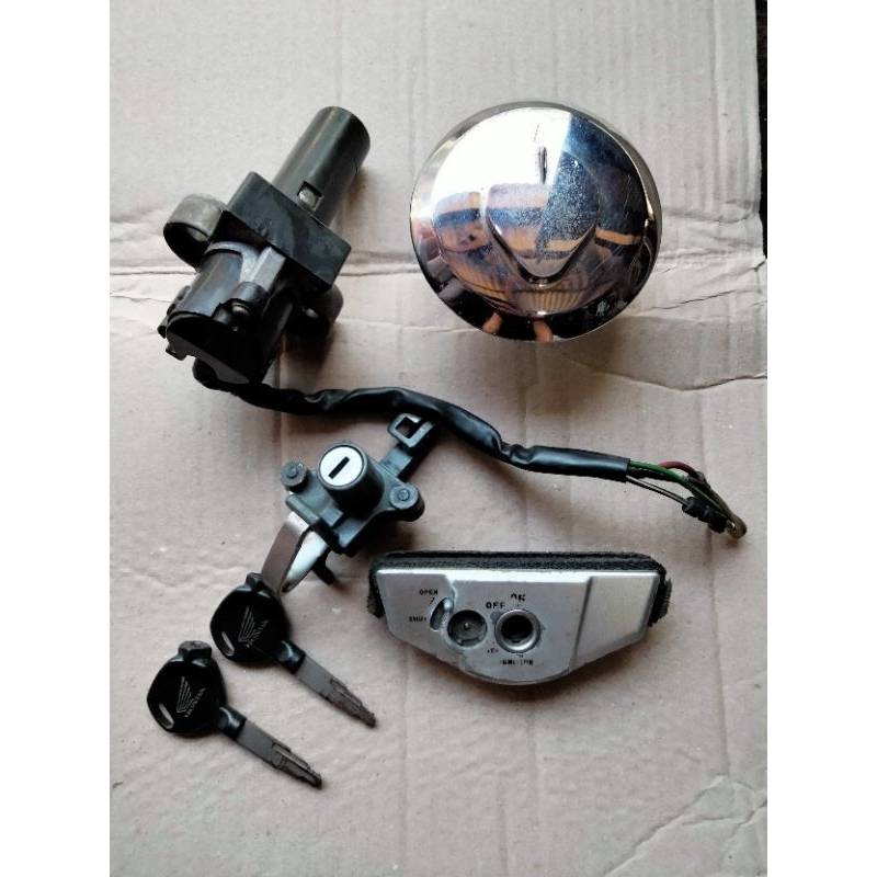 kunci kontak set honda tiger revo original