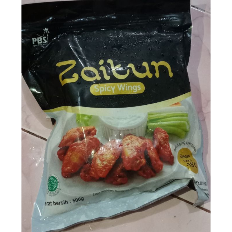 

Zaitun Spicy Wings Daging Ayam Pedas