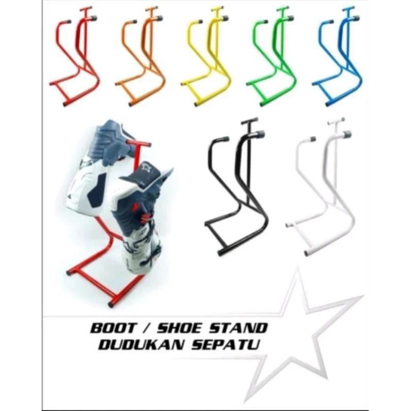 BOOT WASH STAND CROSS GANTUNGAN SEPATU TRAIL UNIVERSAL