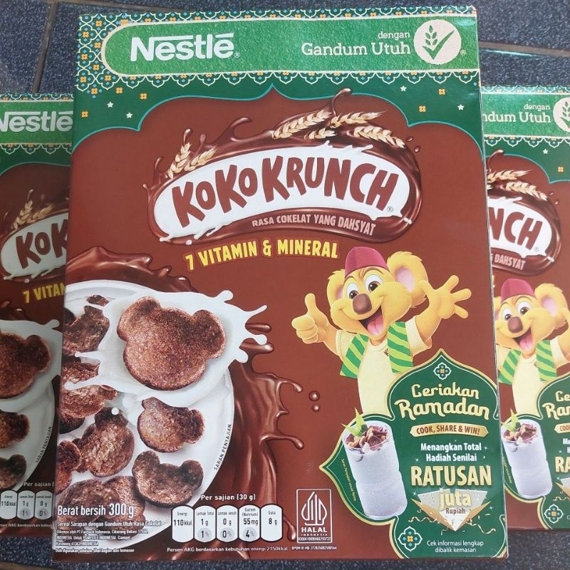 

KOKO Krunch Nestle 300gr / cereal coklat gandum / kokokrunch