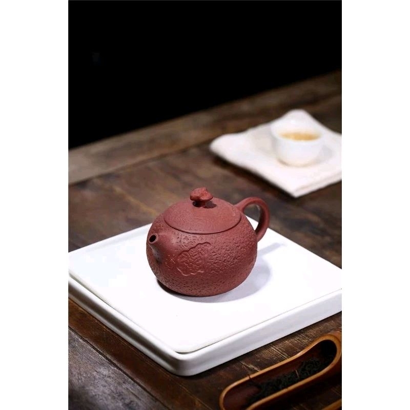 Teko Full Handmade Teapot Yixing Purple Clay RM 250ml
