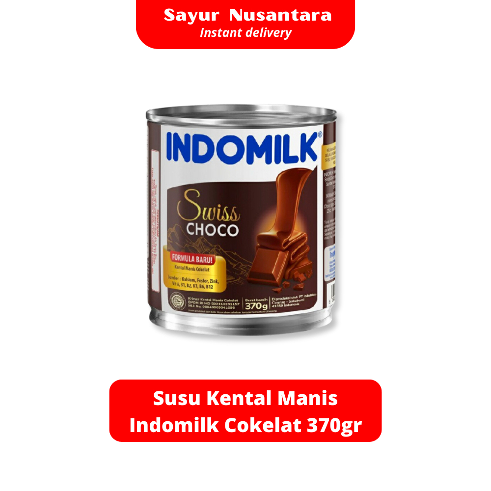 

Susu Kental Manis Indomilk Cokelat Kaleng - Sayur Nusantara