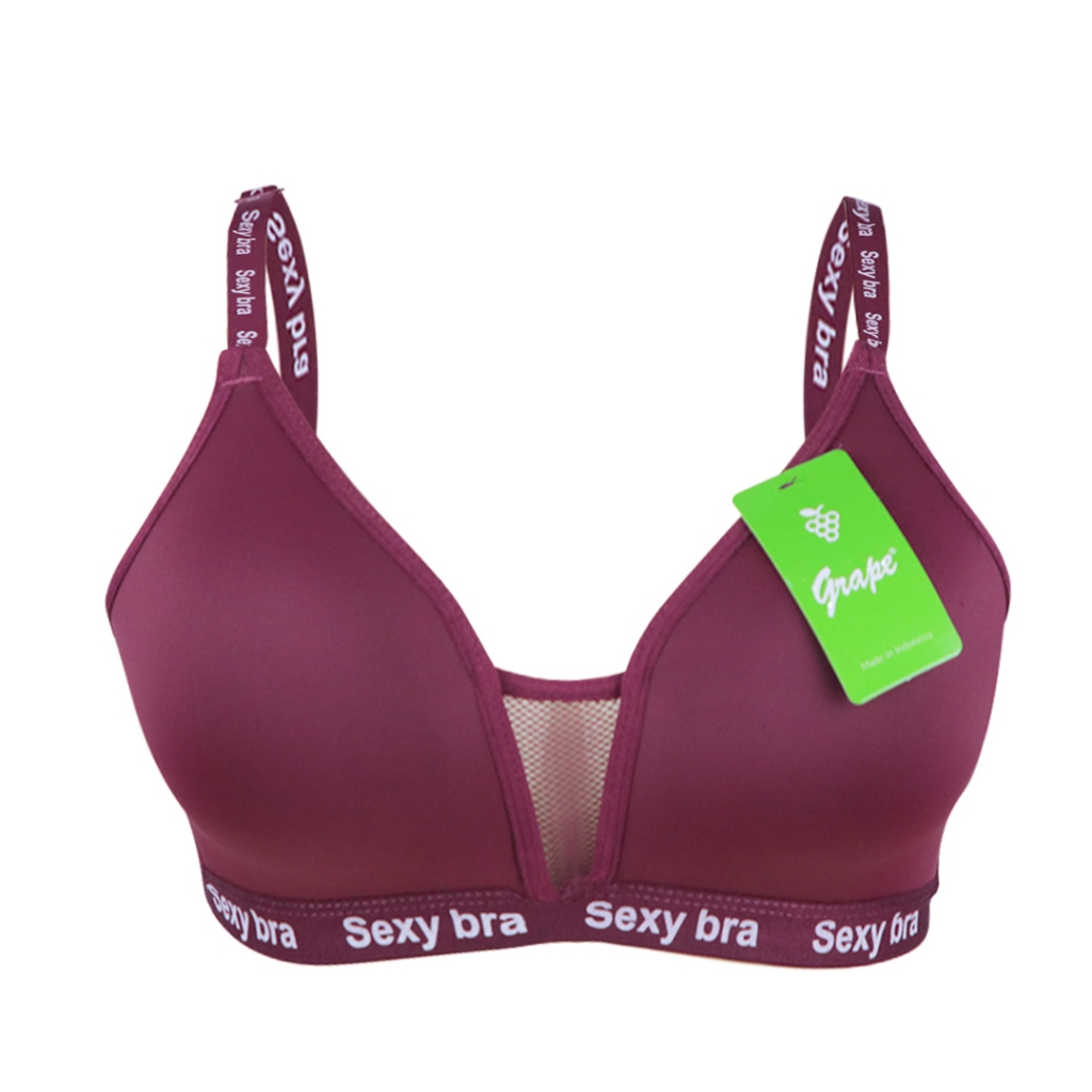 Grape - Daily Bra Tanpa Kawat Busa Tipis Bh Gm SPB0443