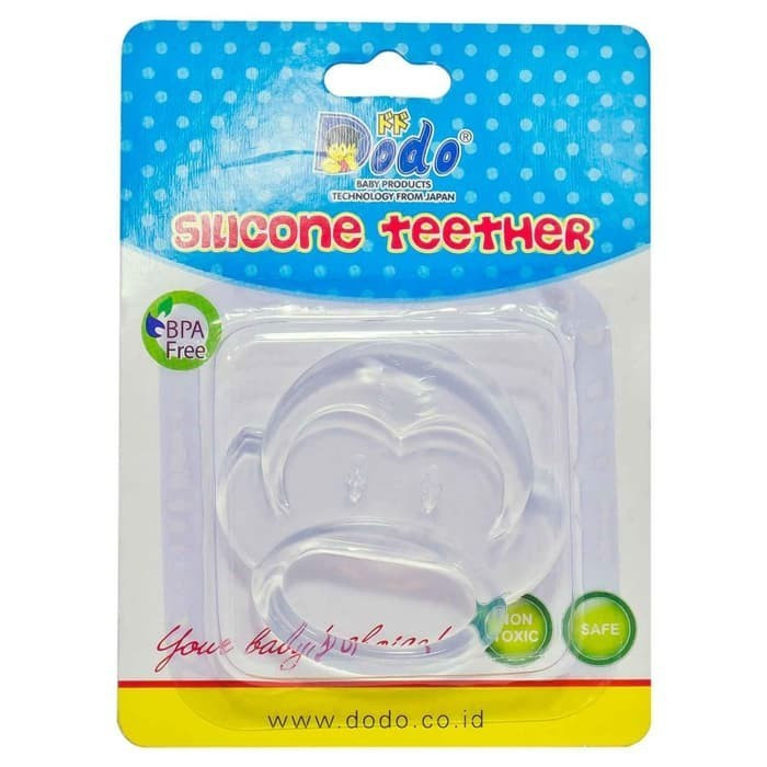 Dodo Silicone Teether - Gigitan Bayi- dodo