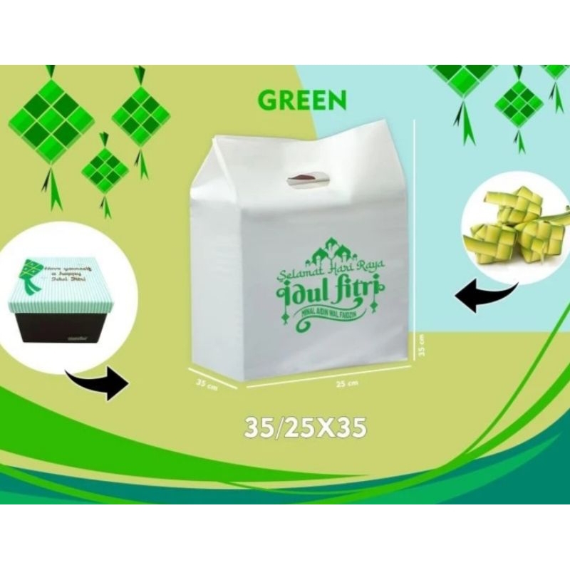 Tas Plastik Lebaran Kresek Hantaran Parcel Idul Fitri Goodie Bag