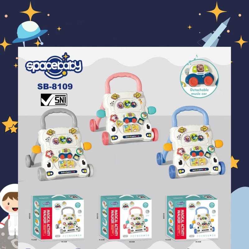 RB22 Space baby SB-8017 / 8013 / 8109 / 8311 / Piano Playgim Matras Mainan bayi