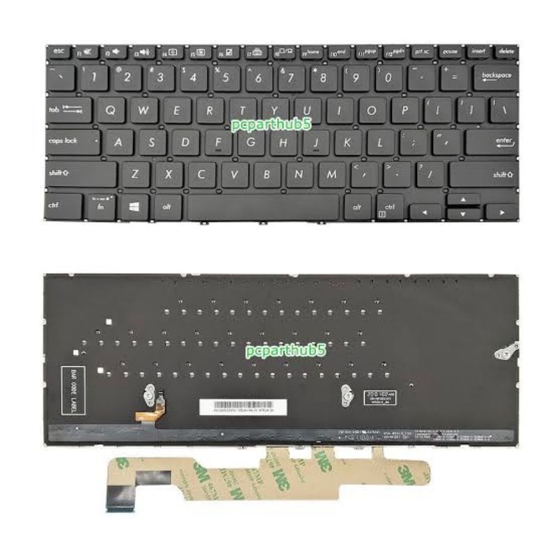 KEYBOARD ASUS ZENBOOK FLIP 13 UX362 UX362F UX362FA UX362CA RGB