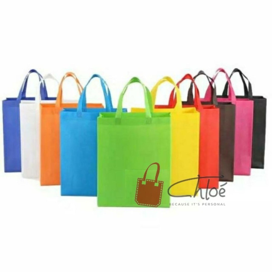 

Tas Spunbond / Goodie Bag Murah 38x8x45 / Press / Tas Kain/ Bento