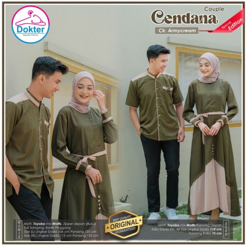 COUPLE MOM DAD CENDANA / COUPLE GAMIS KOKO