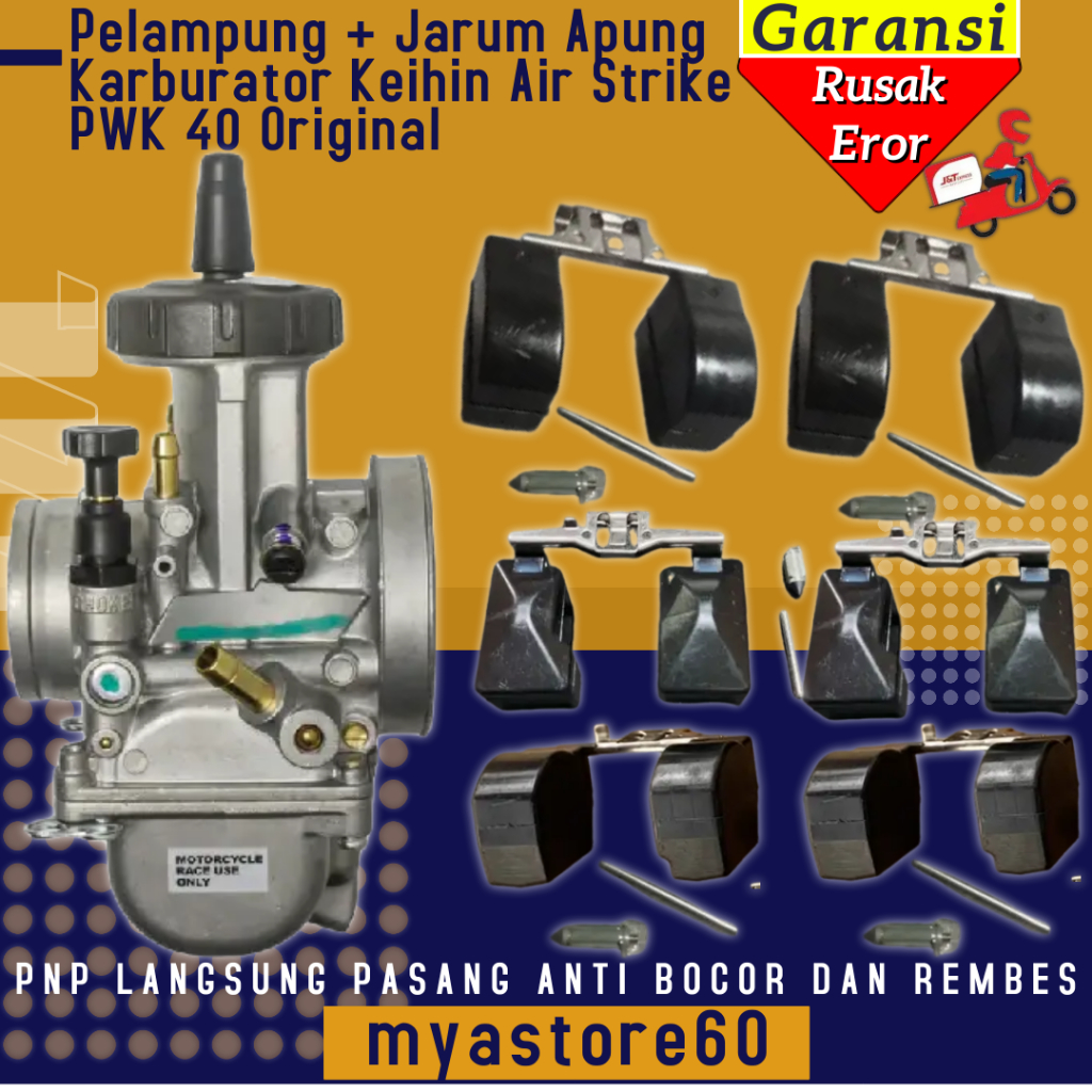 Pelampung Apung Jarum Apung Plampung Karburator Air Strike Karbu Carburator Carbu PWK 40 PWK40 Sudco