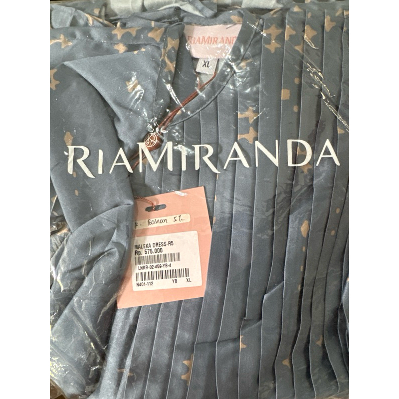 MALEKA DRESS RIA MIRANDA ANAK